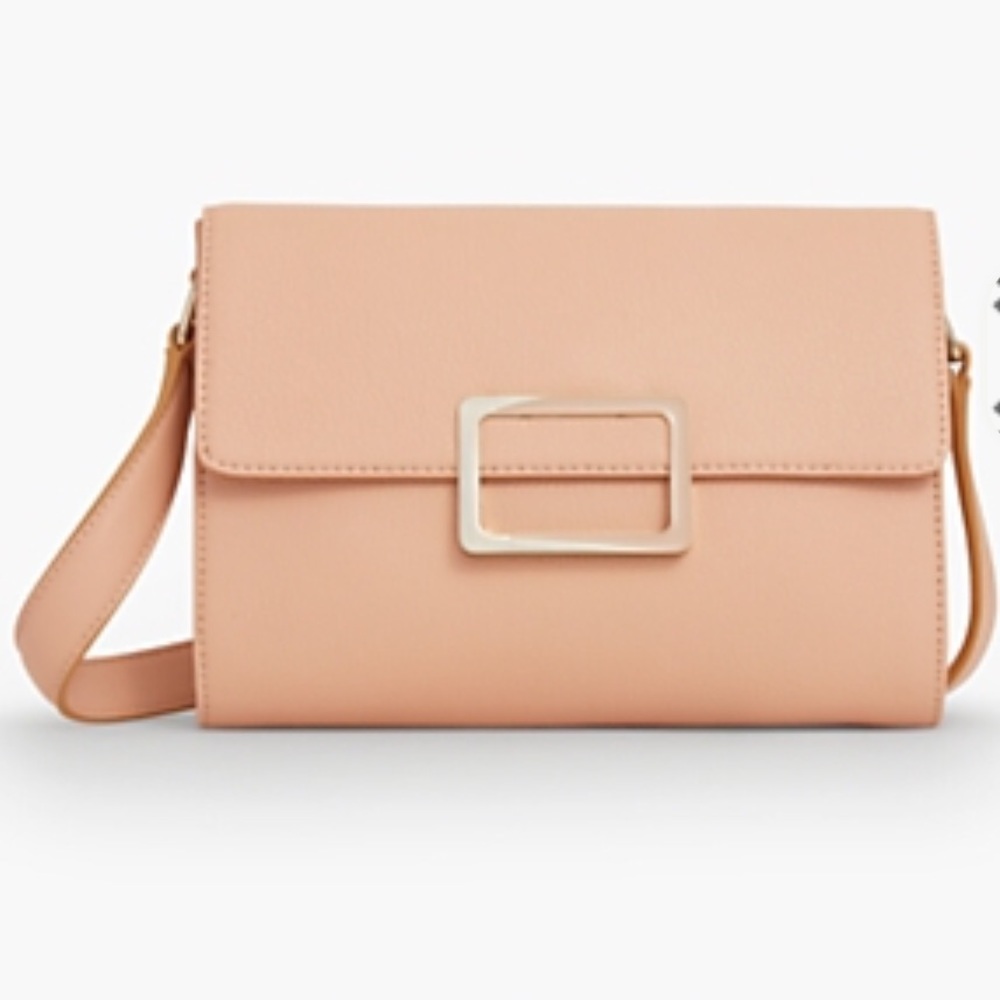 Talbots Buckle-Flap Shoulder Bag NWT